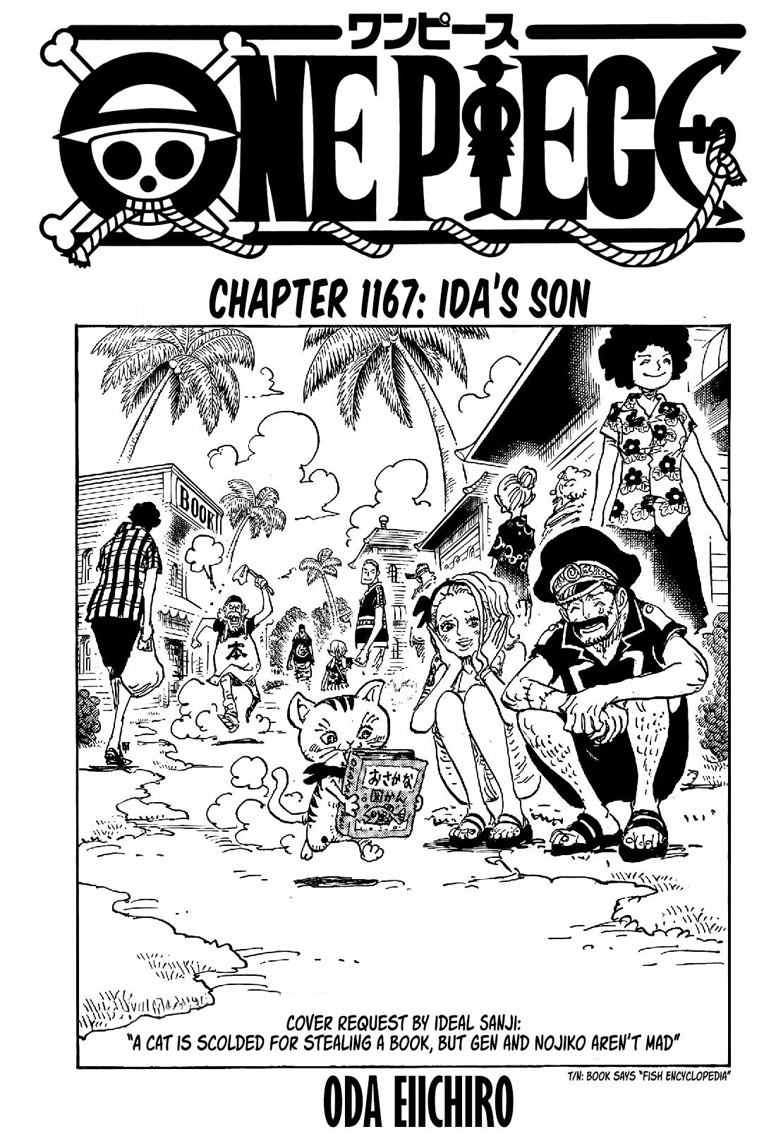 One Piece, Chapter 1167 image 01